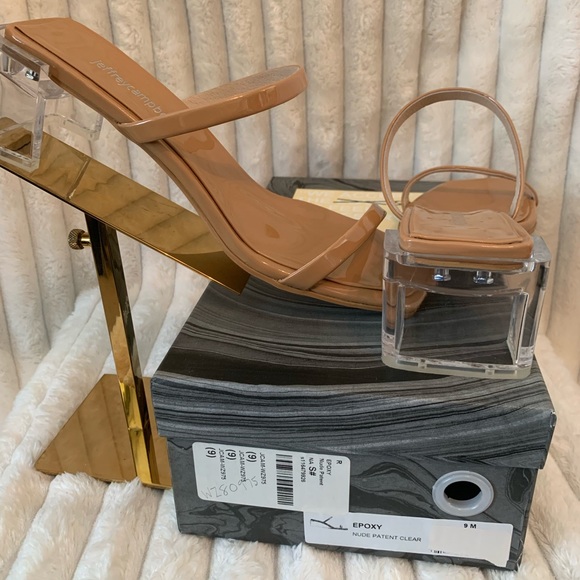 Jeffrey Campbell EPOXY patent sandals - Picture 5 of 12